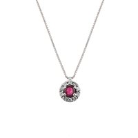 Collar Promesse Mujer in Oro Smeraldo 0.09 Ct C30R - C30R